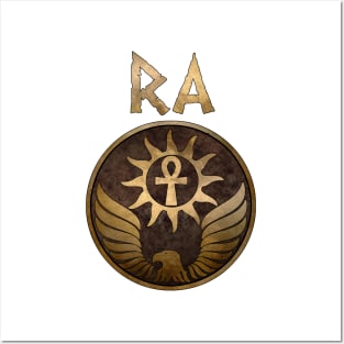 Ra Ancient Egyptian God Symbol Posters and Art